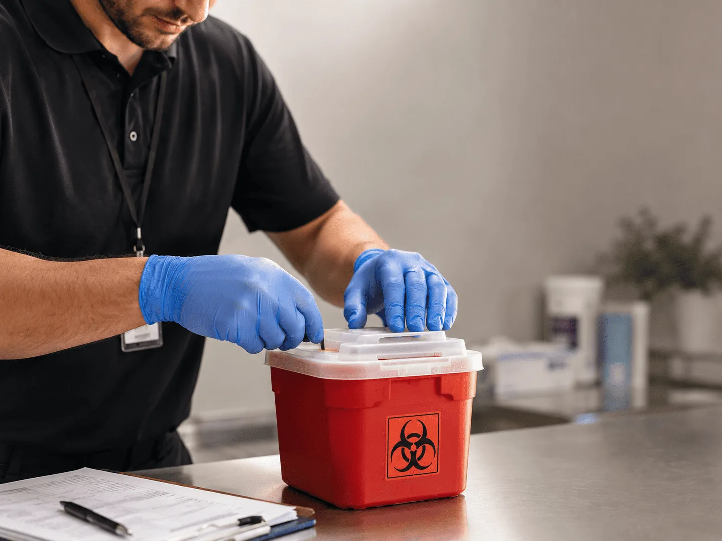 Why choose Sharps Waste Disposal in Sarles, ND